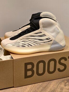 NEW Adidas Yeezy QNTM "Mist Slate" Men's Size 13